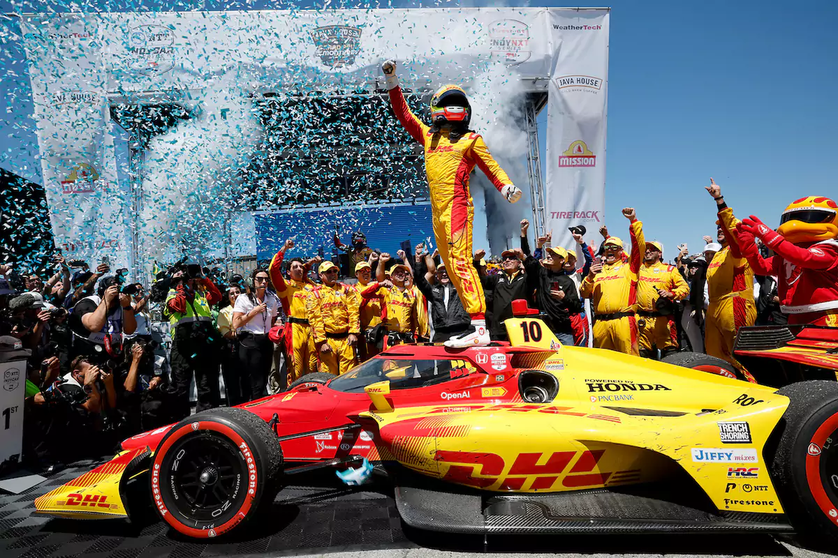 Photo by: Honda / Alex Palou’s 2025 IndyCar