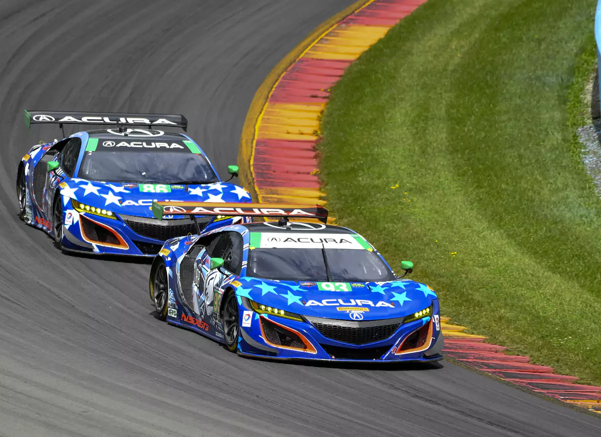 Photo by: Honda / Acura NSX GT3 Chassis No. 5 (Stars and Stripes Livery)